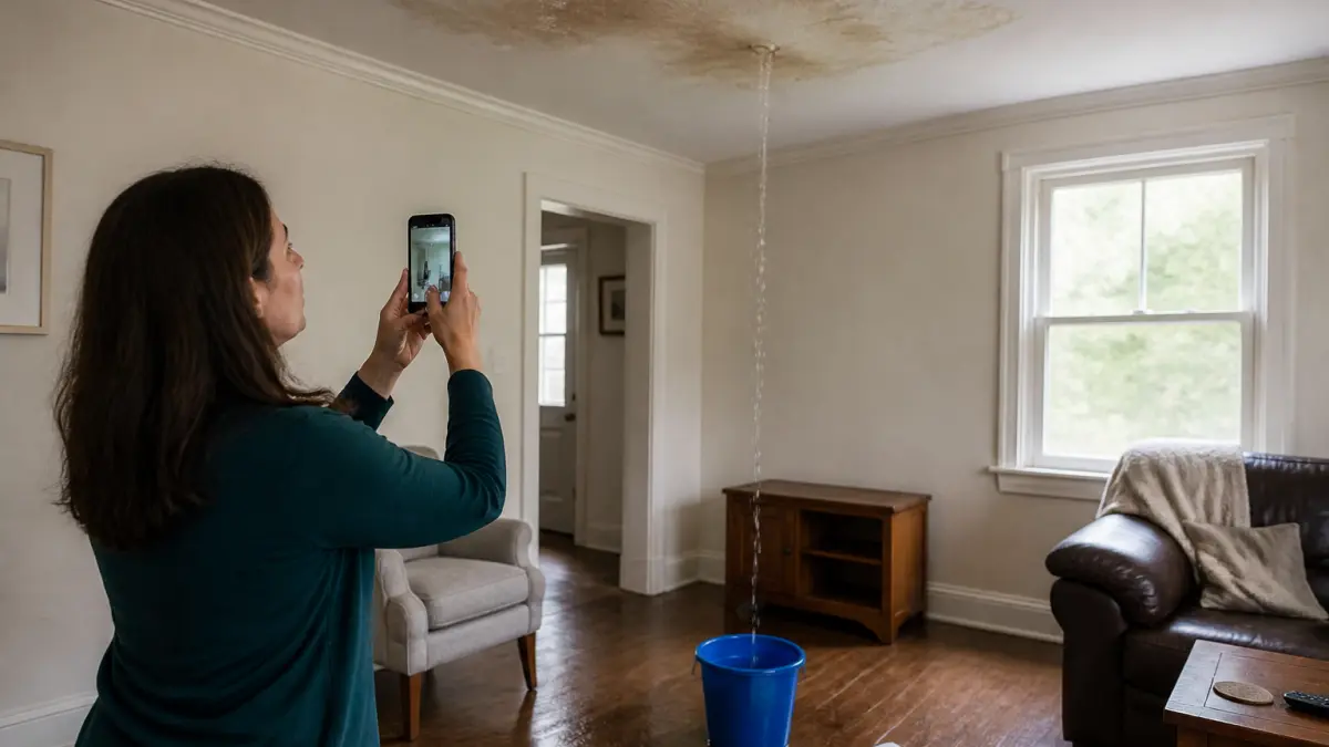 Fuite de toiture : que faire en urgence ?