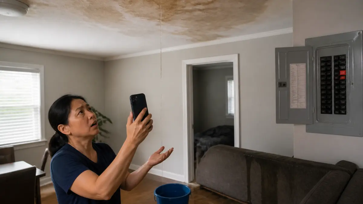Fuite de toiture : que faire en urgence ?