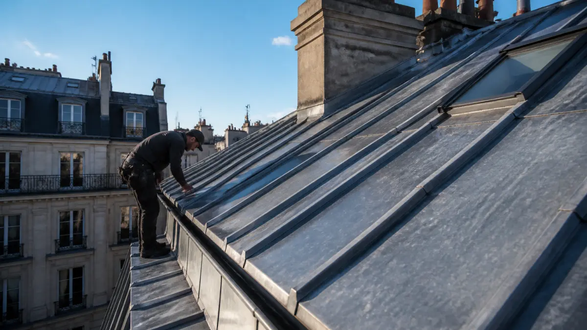Toiture en zinc : avantages, inconvénients et durée de vie