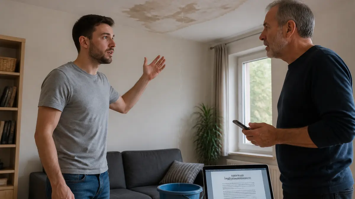 Fuite de toiture : qui paie les réparations ?