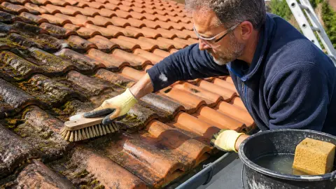 Comment nettoyer sa toiture sans l'abîmer ?