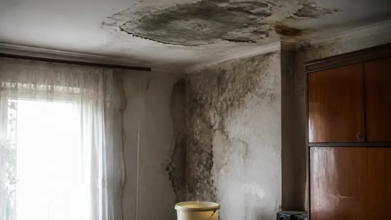 Infiltration d'eau par le toit : causes et solutions