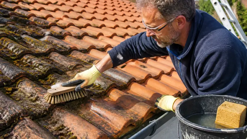 Comment nettoyer sa toiture sans l'abîmer ?