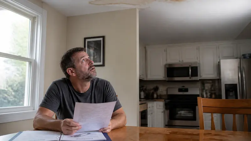 Fuite de toiture après l'achat d'une maison : quels recours ?