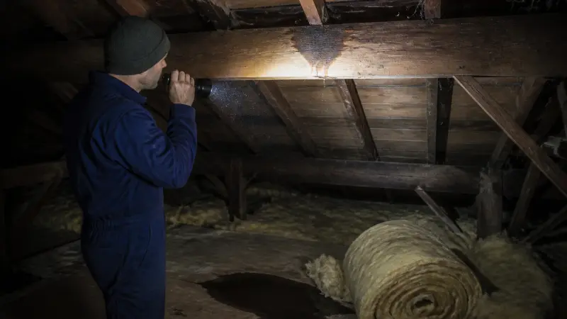 Comment trouver l'origine d'une fuite de toiture ?