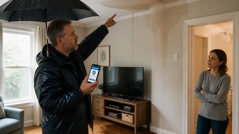 Fuite de toiture : qui paie les réparations ?